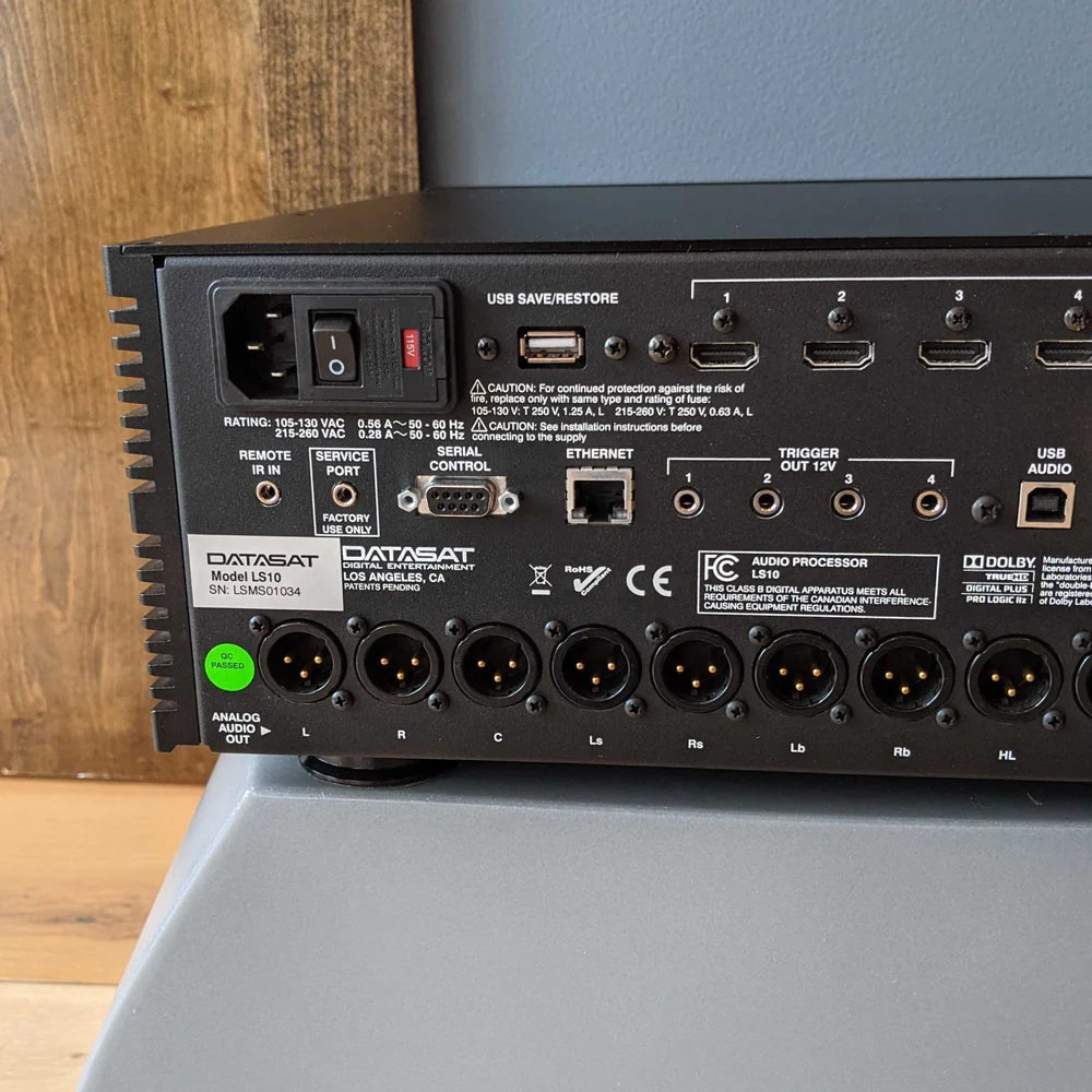 DataSat LS10 AV Processor, Pre-Owned - Image 9