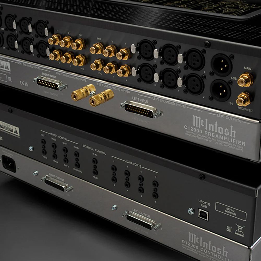 C12000 2-Channel Solid State and Vacuum Tube Preamplifier - Image 10