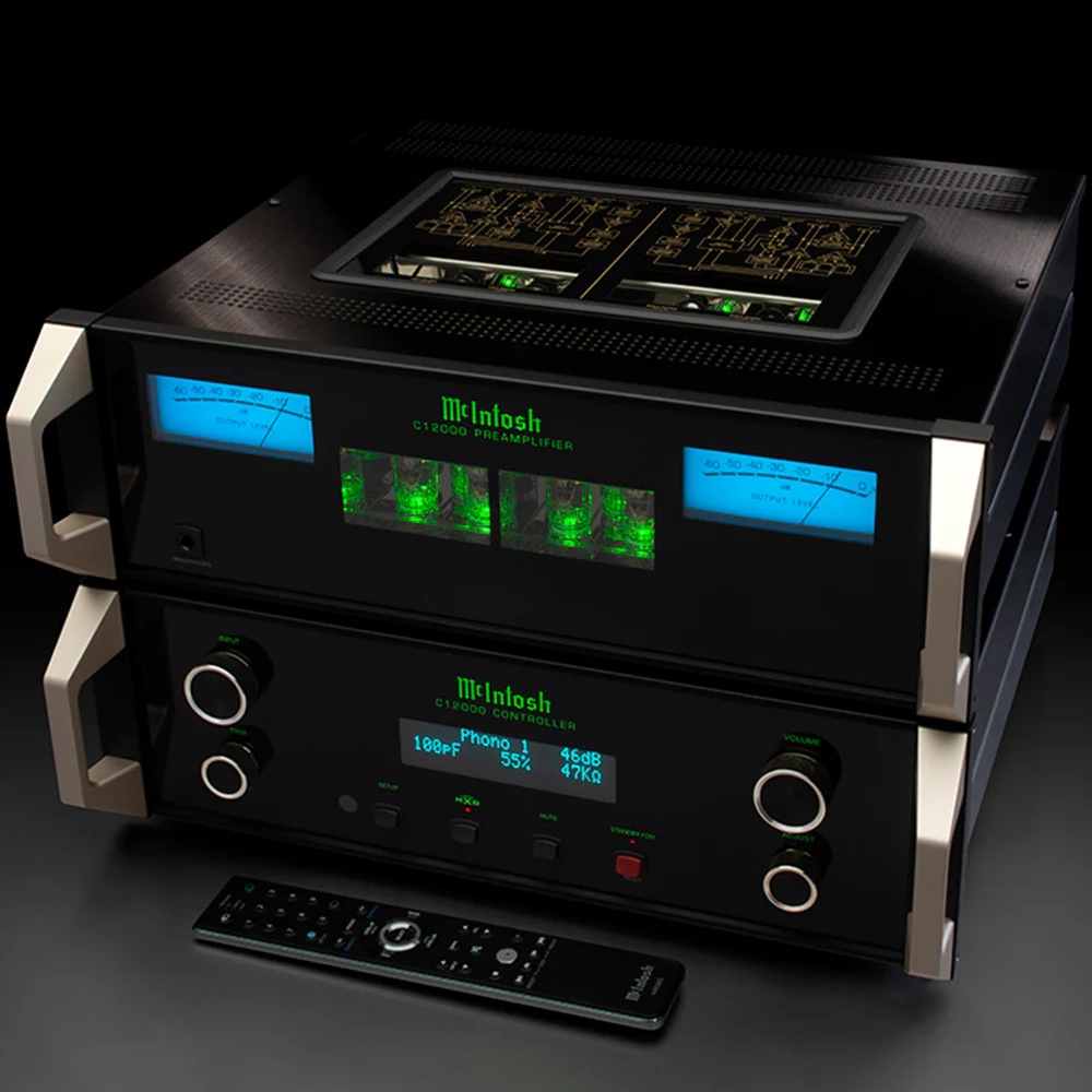 C12000 2-Channel Solid State and Vacuum Tube Preamplifier - Image 12
