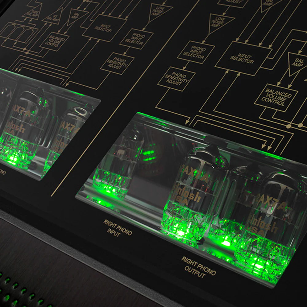 C12000 2-Channel Solid State and Vacuum Tube Preamplifier - Image 6