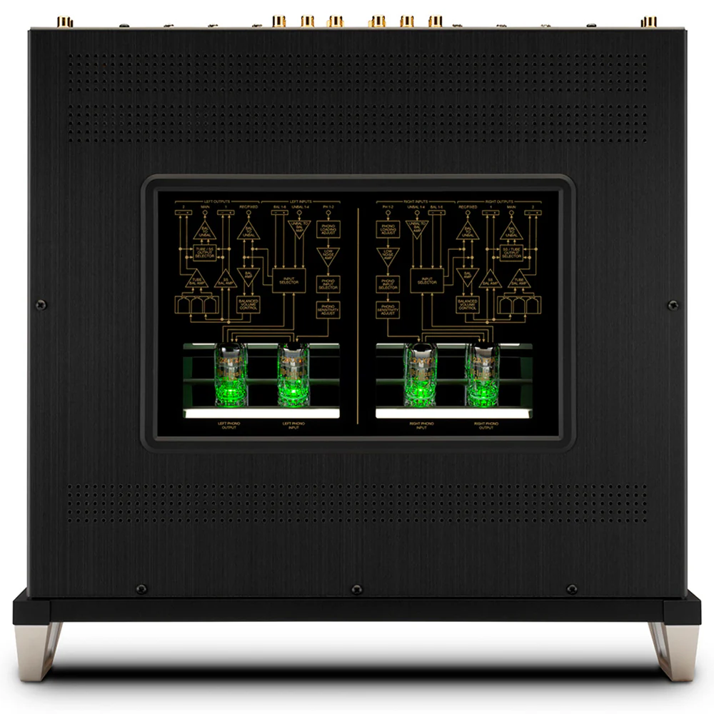 C12000 2-Channel Solid State and Vacuum Tube Preamplifier - Image 8