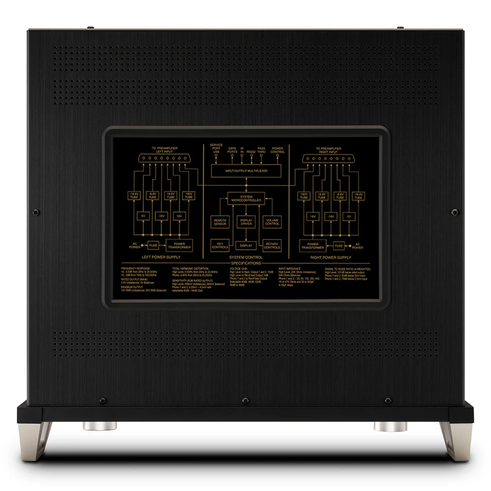 C12000 2-Channel Solid State and Vacuum Tube Preamplifier - Image 9