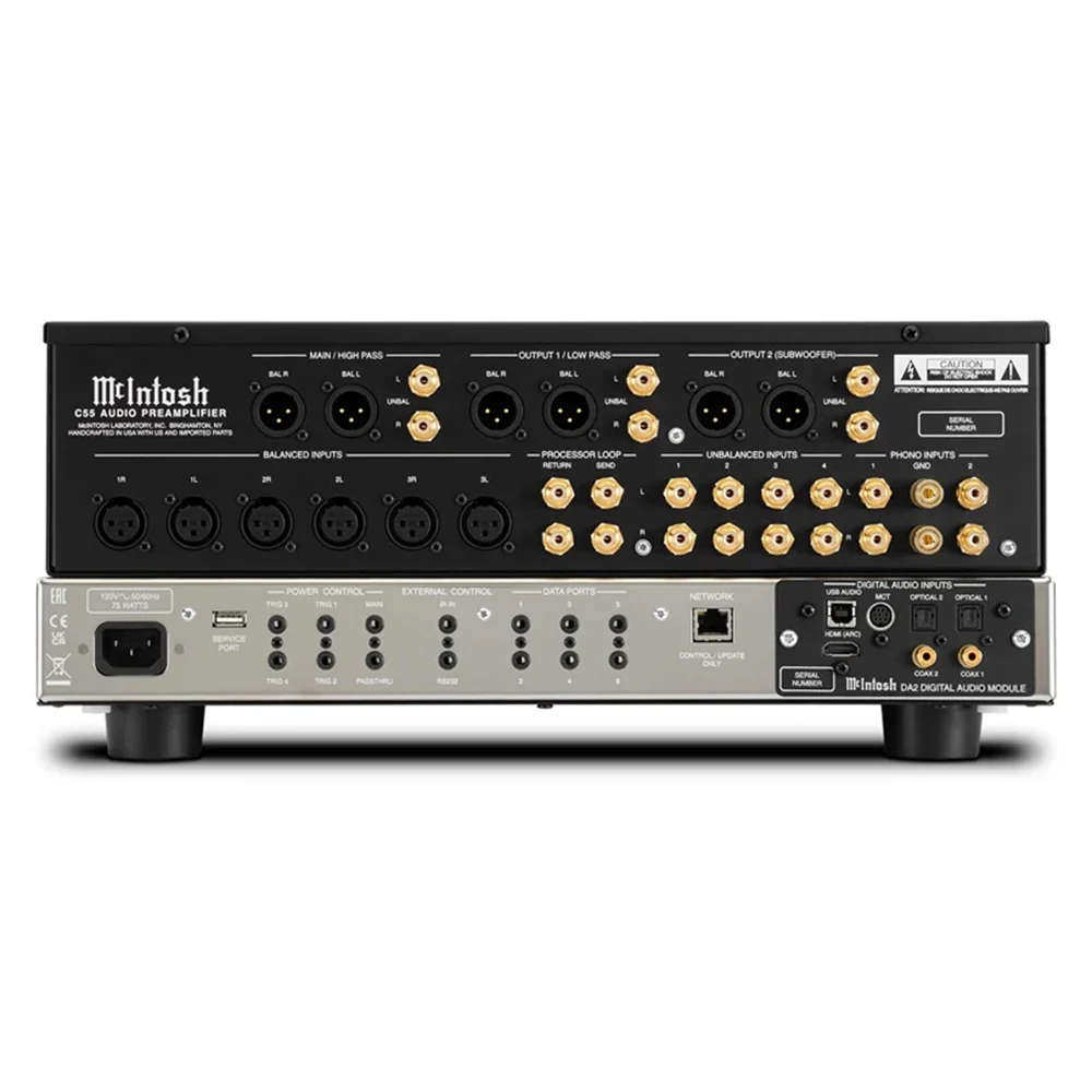 McIntosh C55 2-Channel Solid State Preamplifier - Image 3