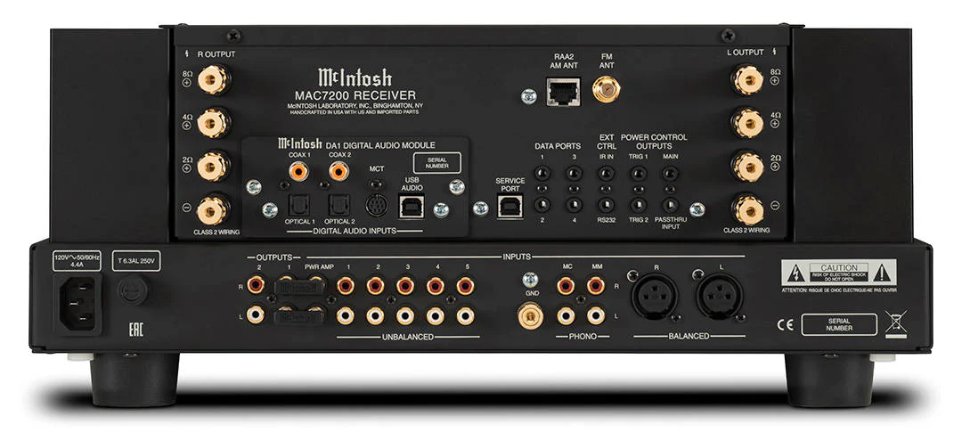 McIntosh MAC7200 2-Channel Receiver w/Tuner - Image 4