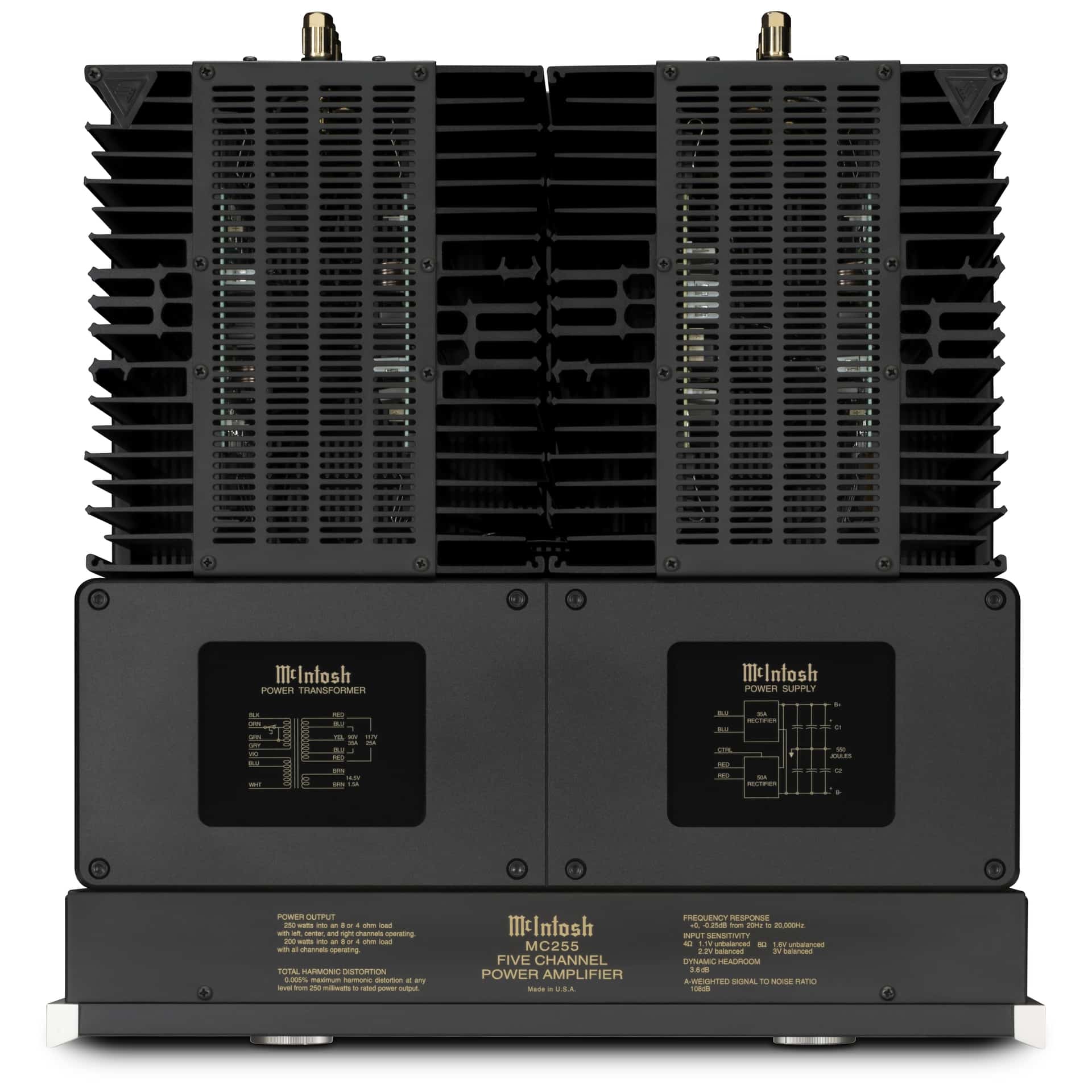 McIntosh MC255 Power Amplifier - Image 3