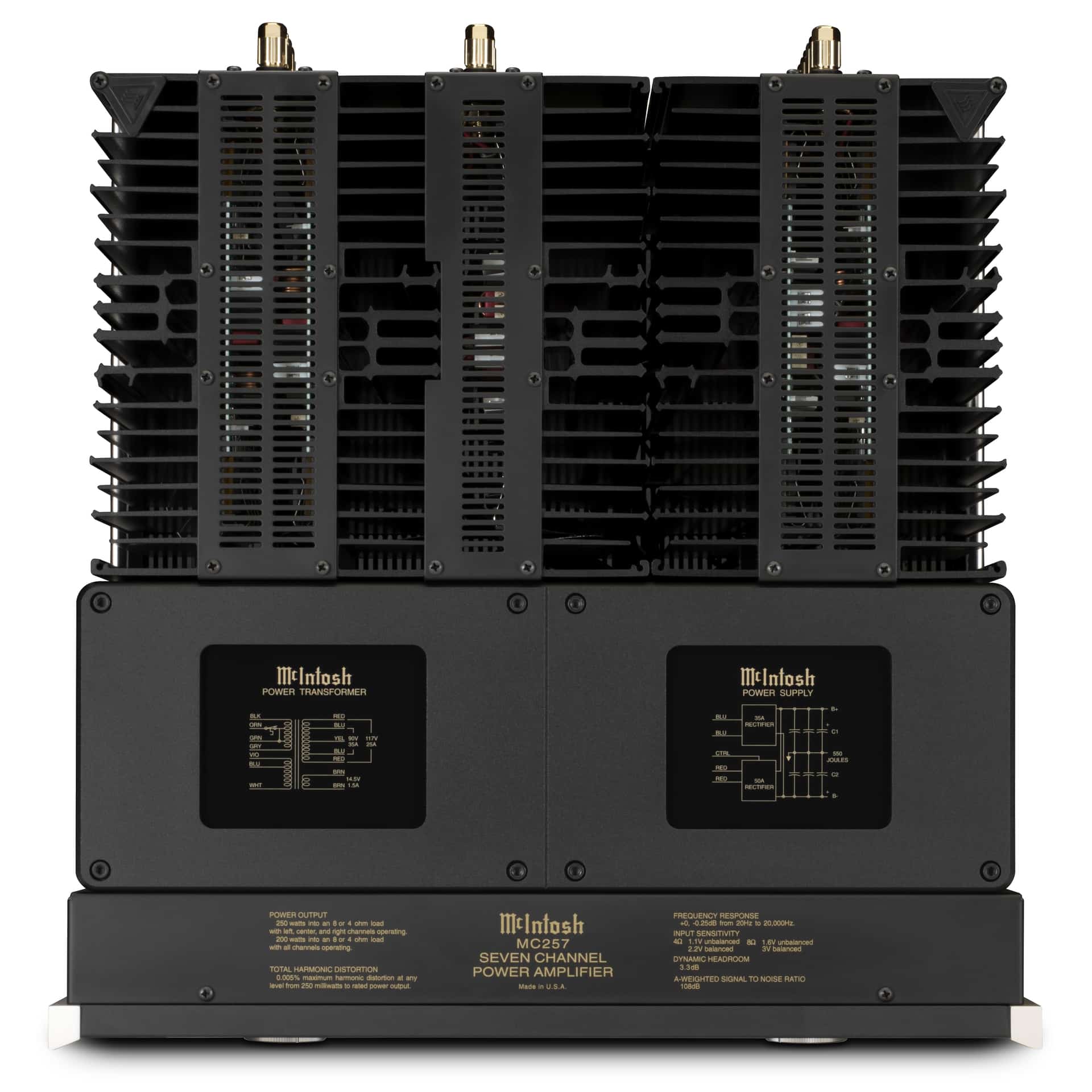 McIntosh MC257 Power Amplifier - Image 3