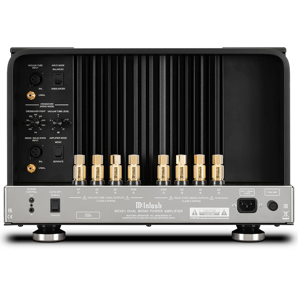 McIntosh MC451 Dual Mono Amplifier - Image 11