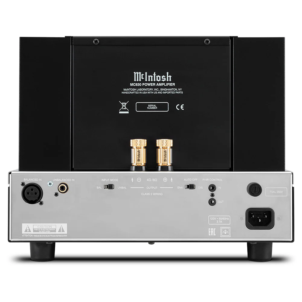 McIntosh MC830 1-Channel Solid State Amplifier - Image 3