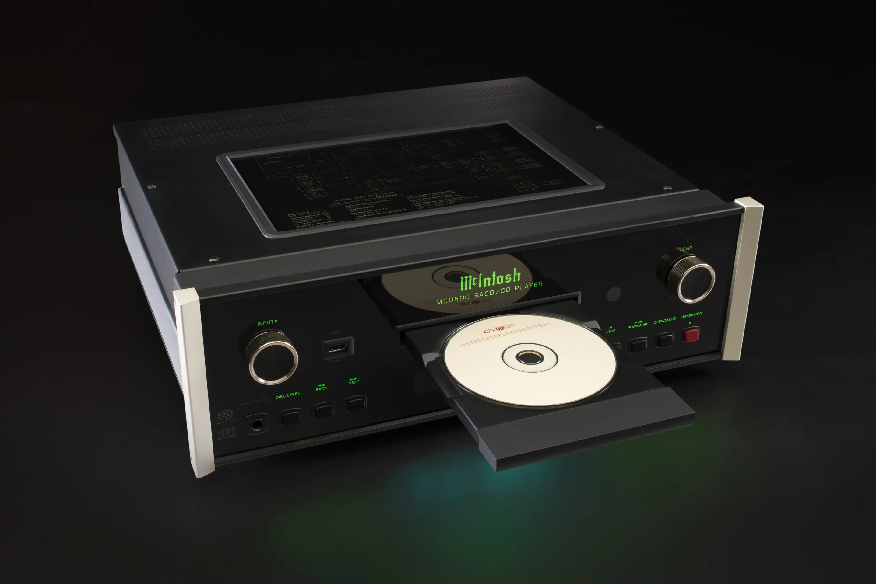 McIntosh MCD600 CD/SACD Player - Image 5