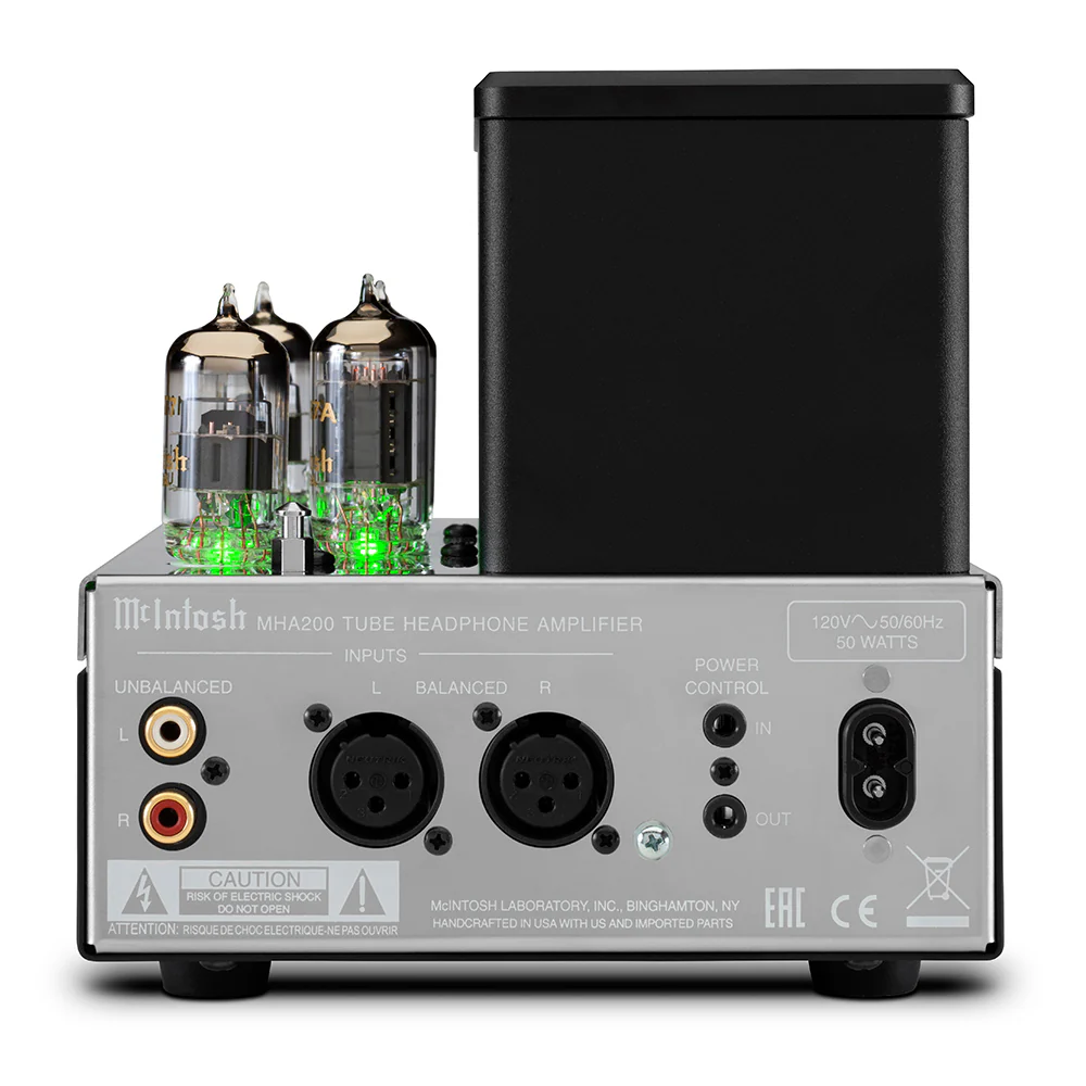 McIntosh MHA200 2-Channel Vacuum Tube Headphone Amplifier - Image 5