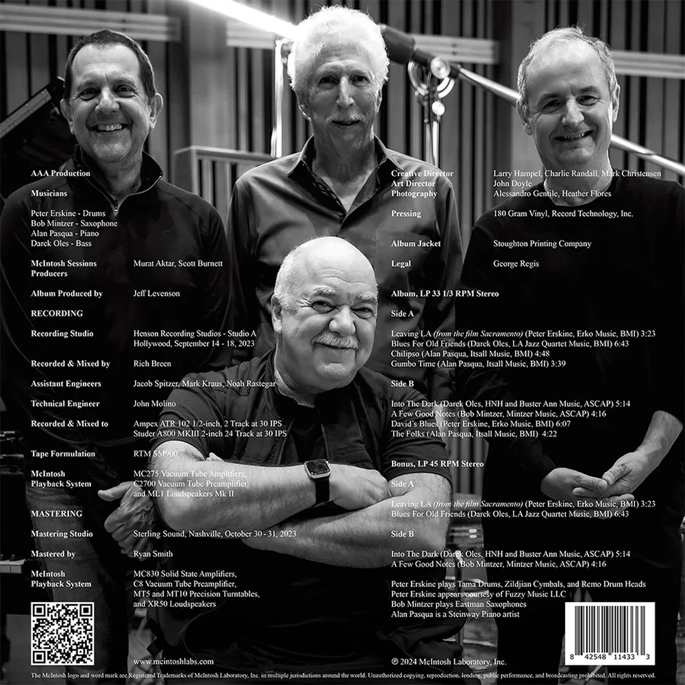 McIntosh SESSIONS Volume 1: The Peter Erskine Quartet Album - Image 4