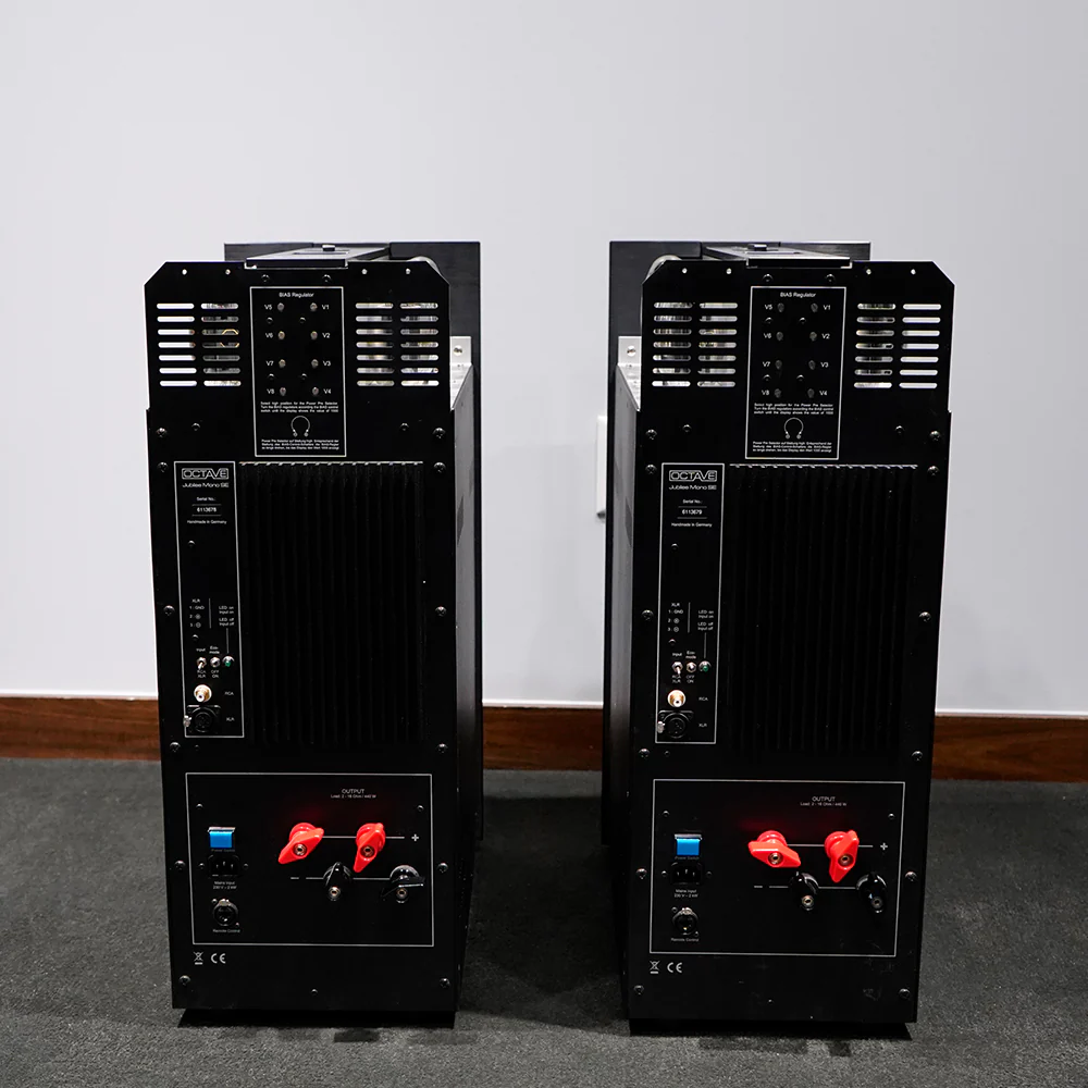 Octave Jubilee Mono SE Amplifiers, Black/Slate, Pre-Owned - Image 3