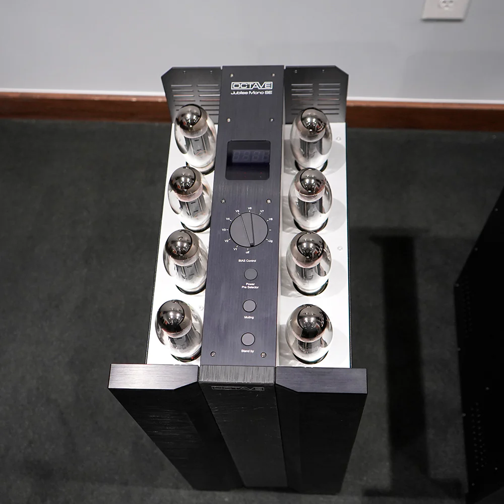 Octave Jubilee Mono SE Amplifiers, Black/Slate, Pre-Owned - Image 4