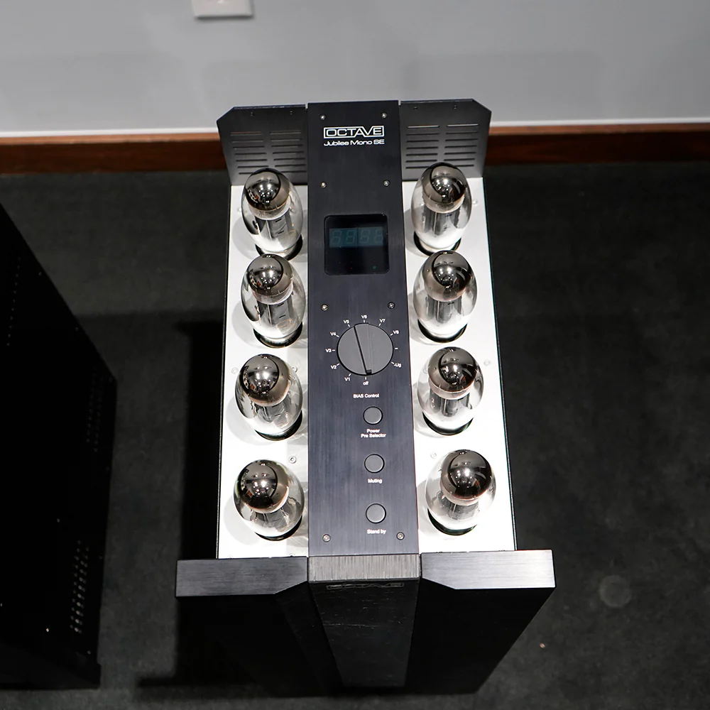 Octave Jubilee Mono SE Amplifiers, Black/Slate, Pre-Owned - Image 5