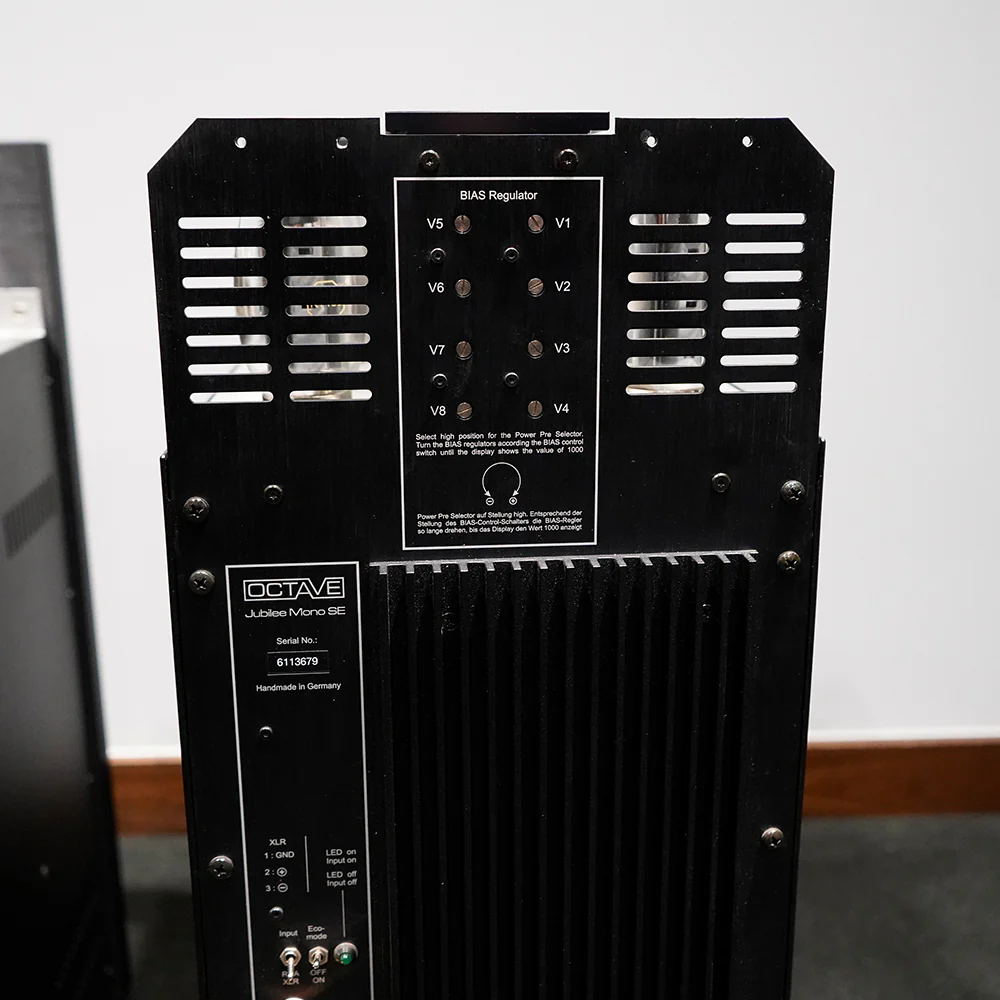 Octave Jubilee Mono SE Amplifiers, Black/Slate, Pre-Owned - Image 7