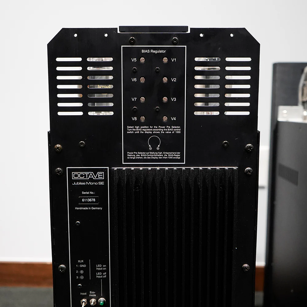 Octave Jubilee Mono SE Amplifiers, Black/Slate, Pre-Owned - Image 9