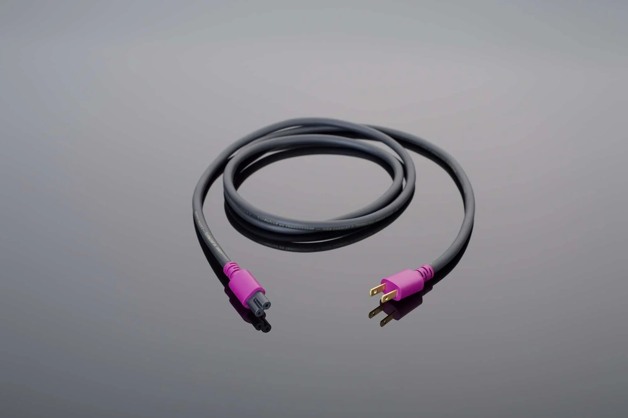 Transparent Hardwired 2-Conductor Power Cord - Image 2