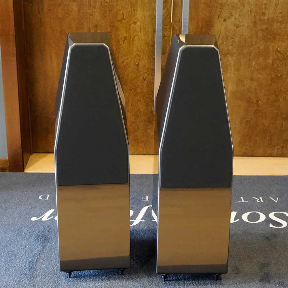 Wilson Audio Certified Authentic Never Titled SabrinaX Floorstanding Speakers, Galaxy Gray - Image 2