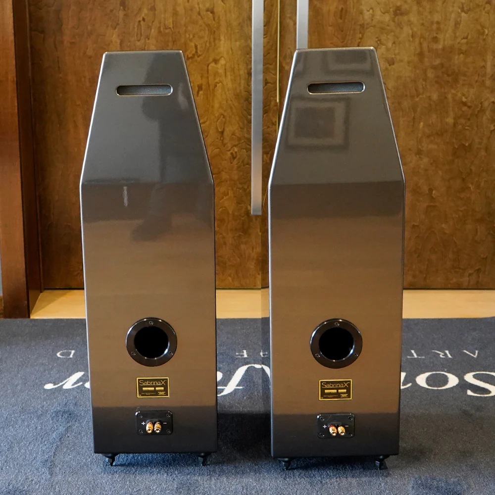 Wilson Audio Certified Authentic Never Titled SabrinaX Floorstanding Speakers, Galaxy Gray - Image 4