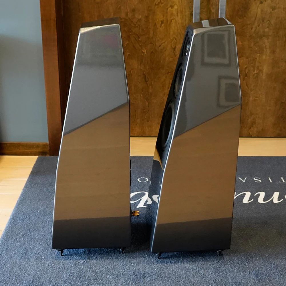 Wilson Audio Certified Authentic Never Titled SabrinaX Floorstanding Speakers, Galaxy Gray - Image 5
