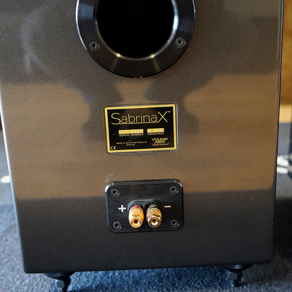 Wilson Audio Certified Authentic Never Titled SabrinaX Floorstanding Speakers, Galaxy Gray - Image 7